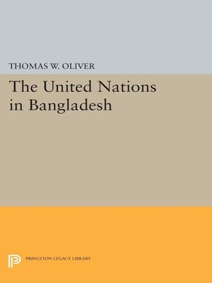 cover image of The United Nations in Bangladesh